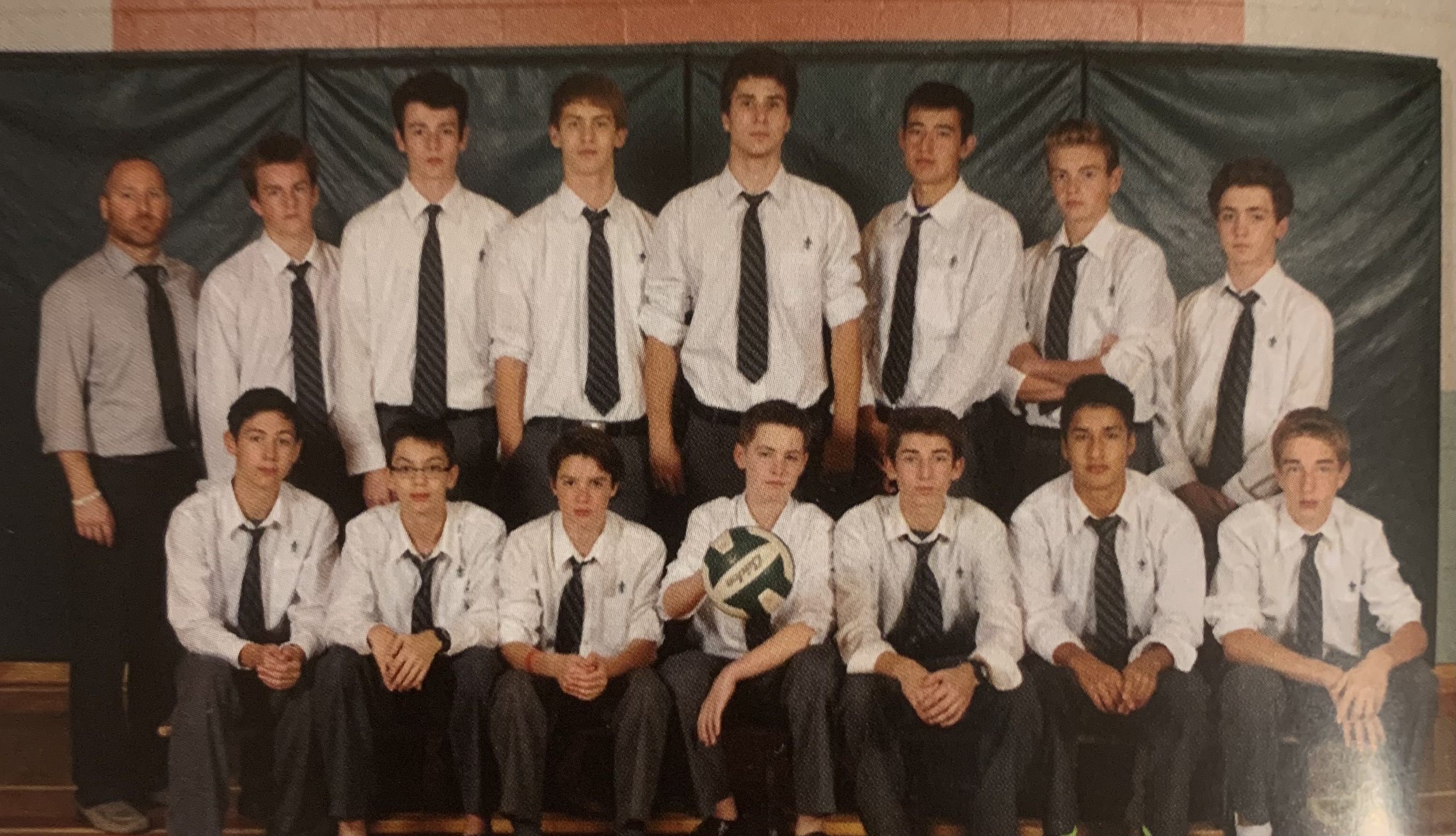 Junior Boys Volleyball Team 2003